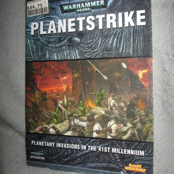 Warhammer Softcover Book 40,000 40K Planetstrike Expansion SEALED MIP NEW 2409A7 - Picture 1 of 4